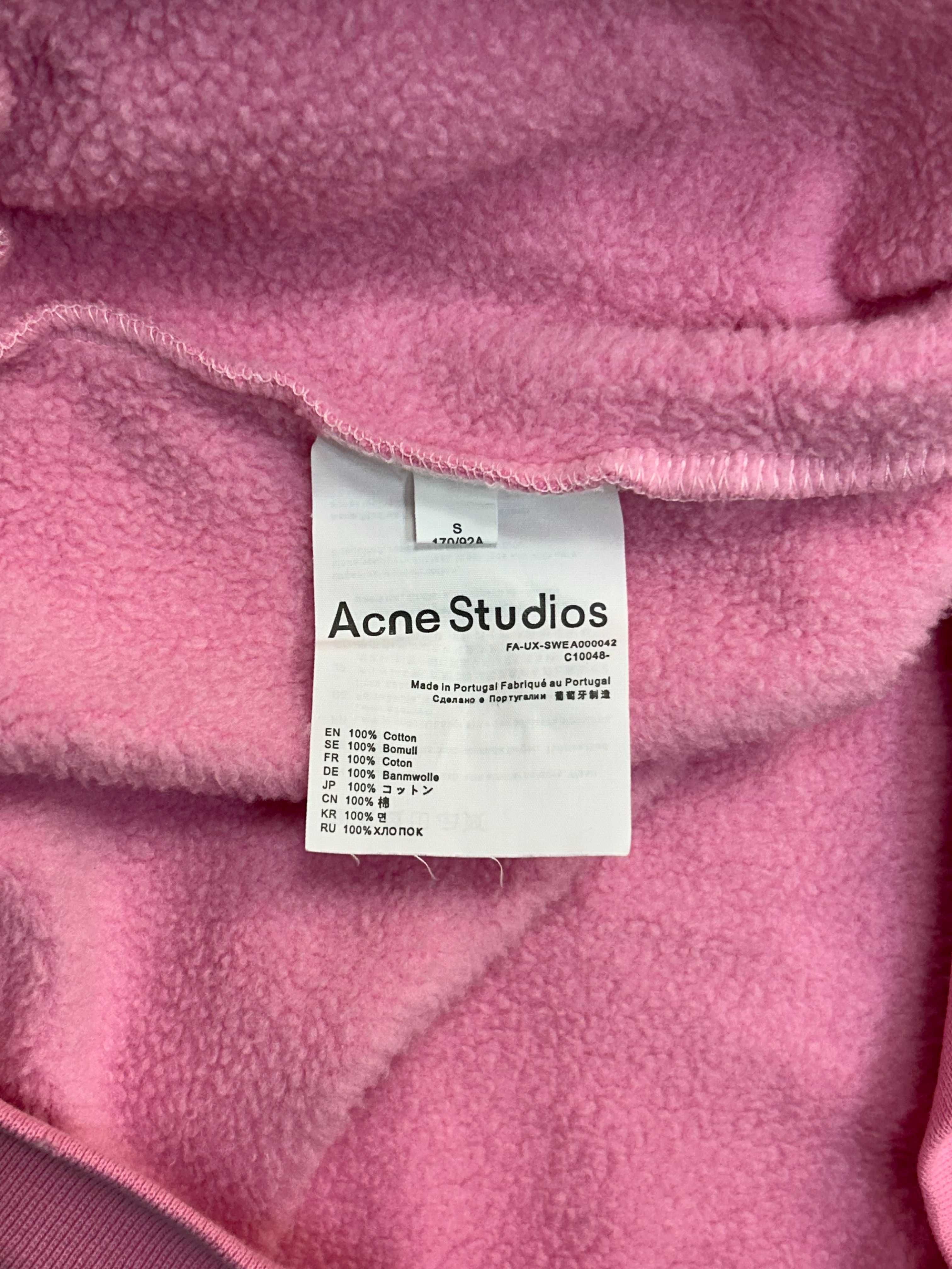 Acne Studios Stockholm 1996 Hoodie. Худі рожева pink  худи кофта М.