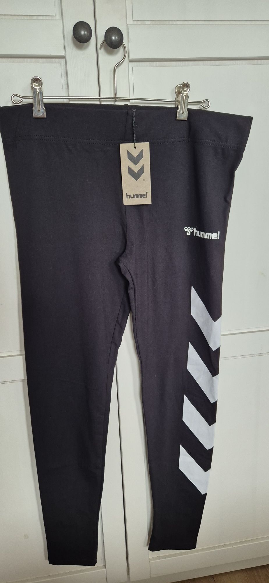 Bawełniane legginsy hummel rozmiar L