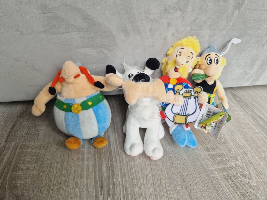 Pluszowe zabawki Astelix i Obelix