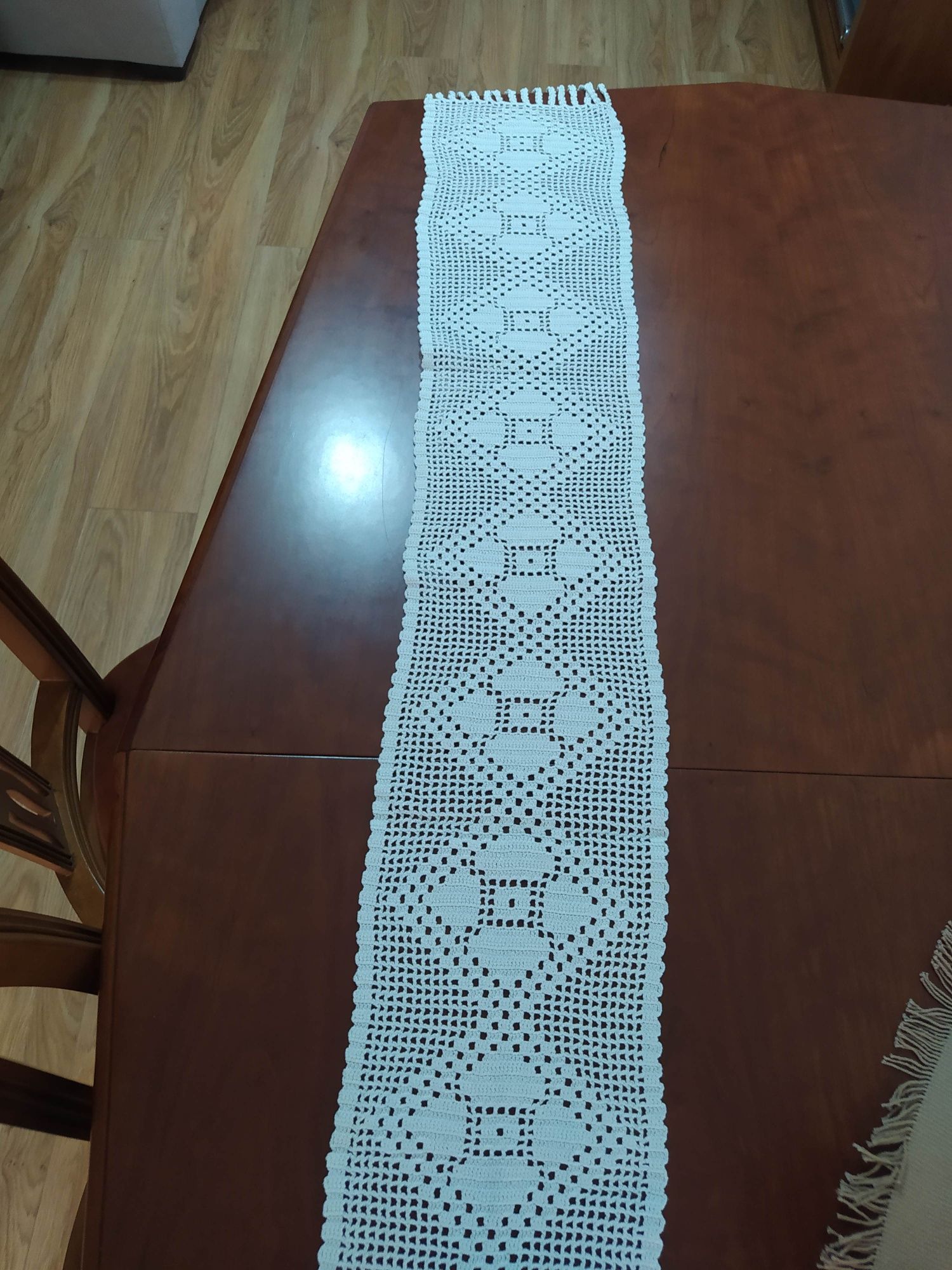 Napron em renda branco