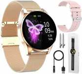 SMARTWATCH Zegarek Damski Prezent Dla Kobiety! Nowość 2023! Platinium!