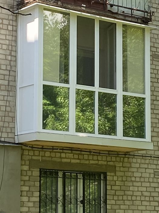 Балкон під ключ.Внутрішні роботи балкону,Розширення! Дах на балкон.