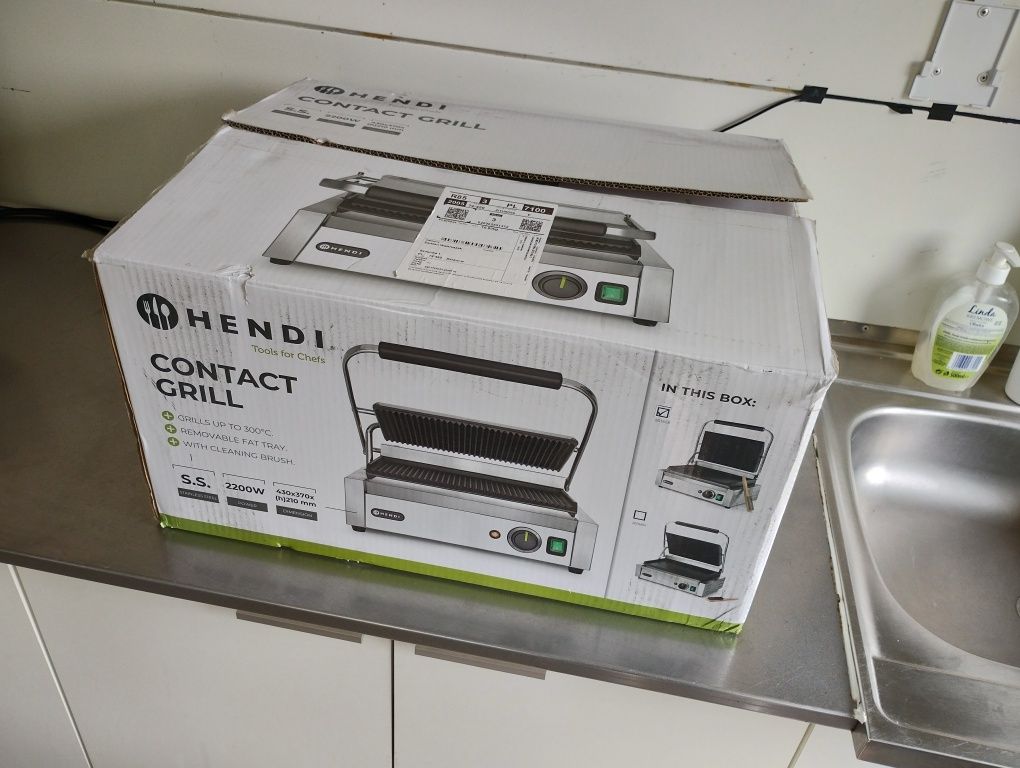 Grill kontaktowy hedni