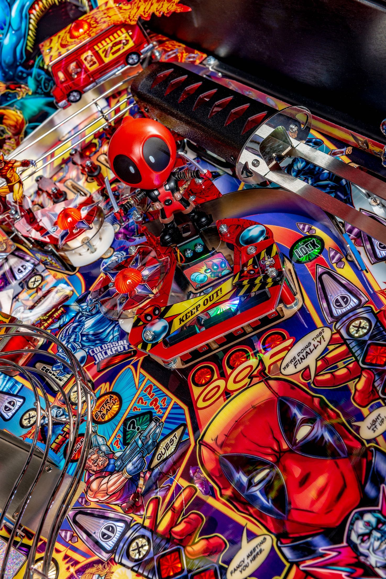 Flipper Fliper Pinball DEADPOOL Stern PRO - NOWY