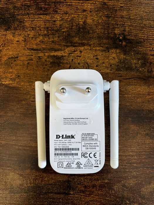 DLink DAP-1325 wzmacniacz