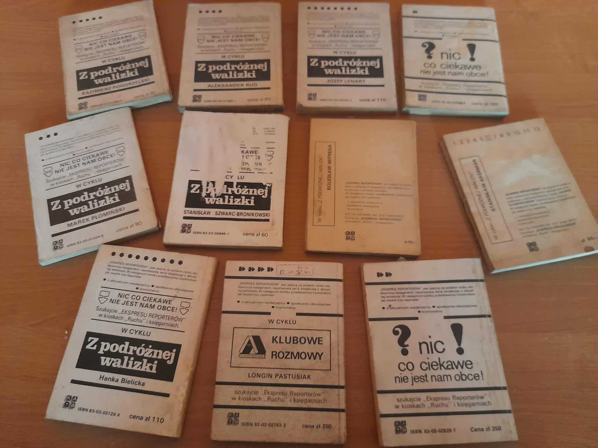 11 mini książeczek z czasów PRL