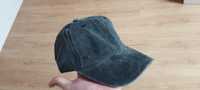 Nowa regulowana szara czapka z daszkiem w stylu vintage