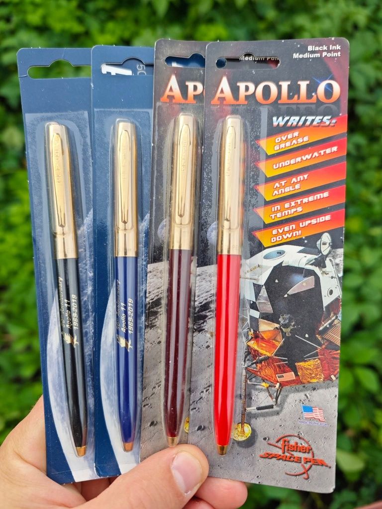 Косморучка Fisher Space Pen Apollo 13, пише на любій поверхні,космічна