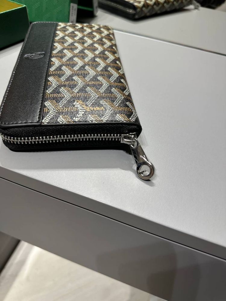 Кошелек Goyard натуральная кожа