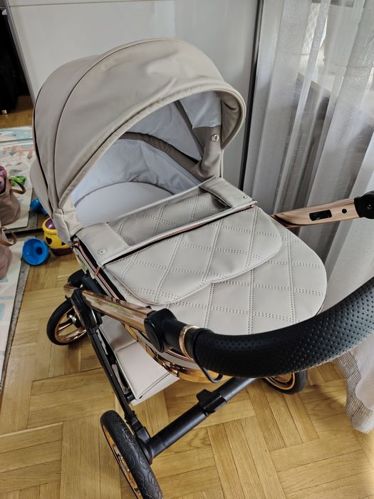 Wózek Destello LUX 4w1 z fotelikiem Avionaut Cosmo 0-13 kg + baza isof