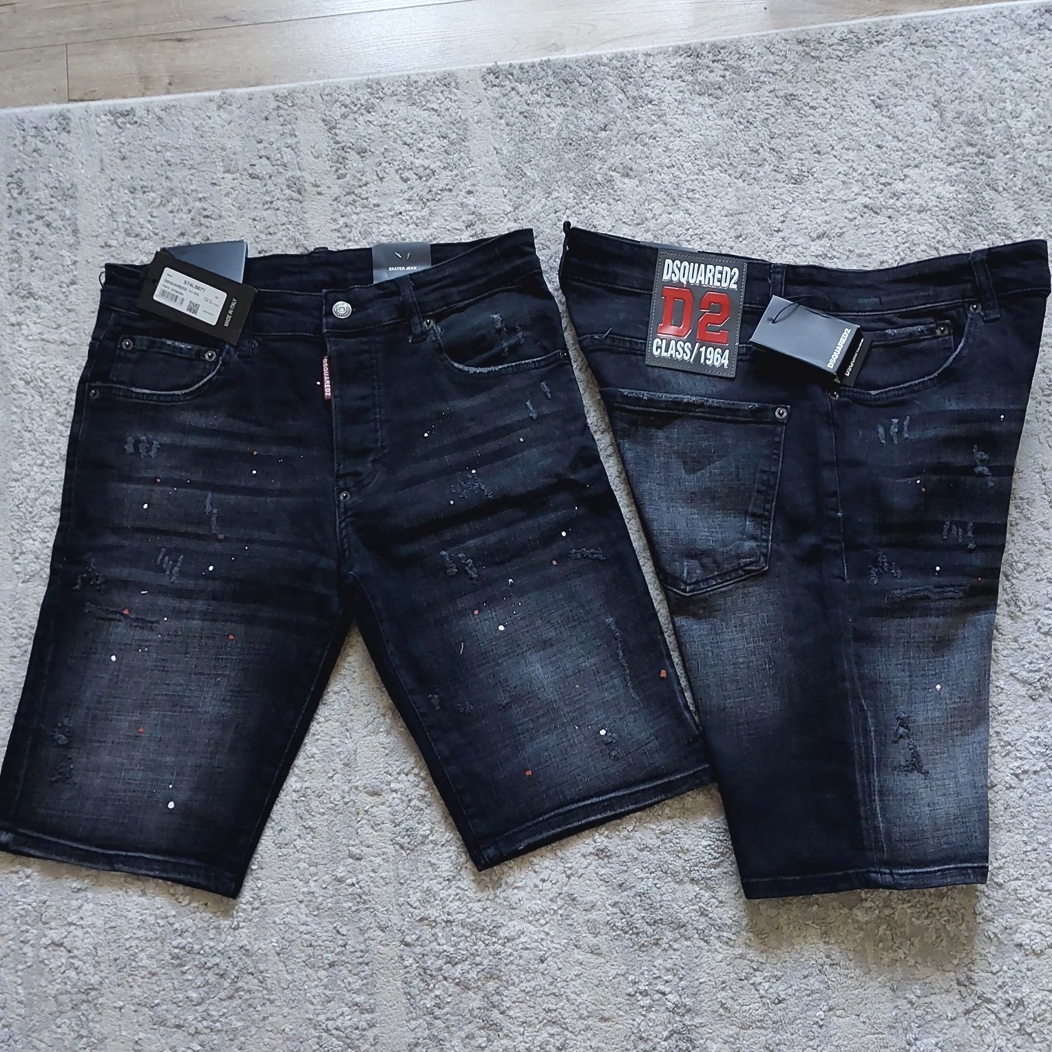 WYPRZEDAŻ Spodenki jeansowe Dsquared2 Dsq2 44,46,48,50,52,54,56