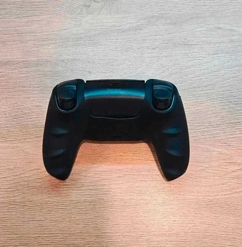 Silikonowe etui antypoślizgowe kontroler Playstation Spiderman Black