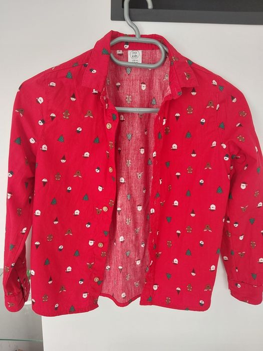 Koszula świąteczna chłopięca 134