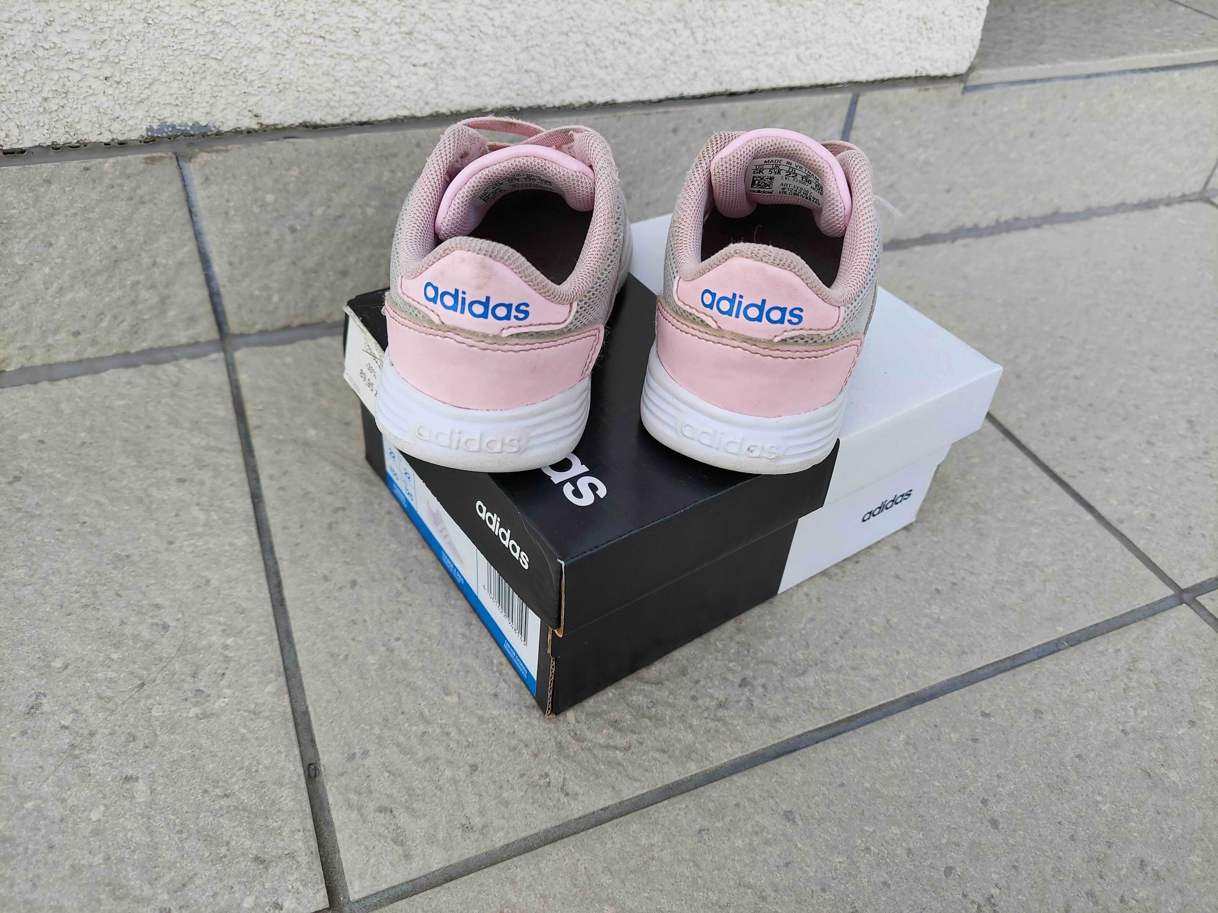 Adidas Lite Racer Ee8567 buty dziewczęce adidasy dziecięce rozmiar 22