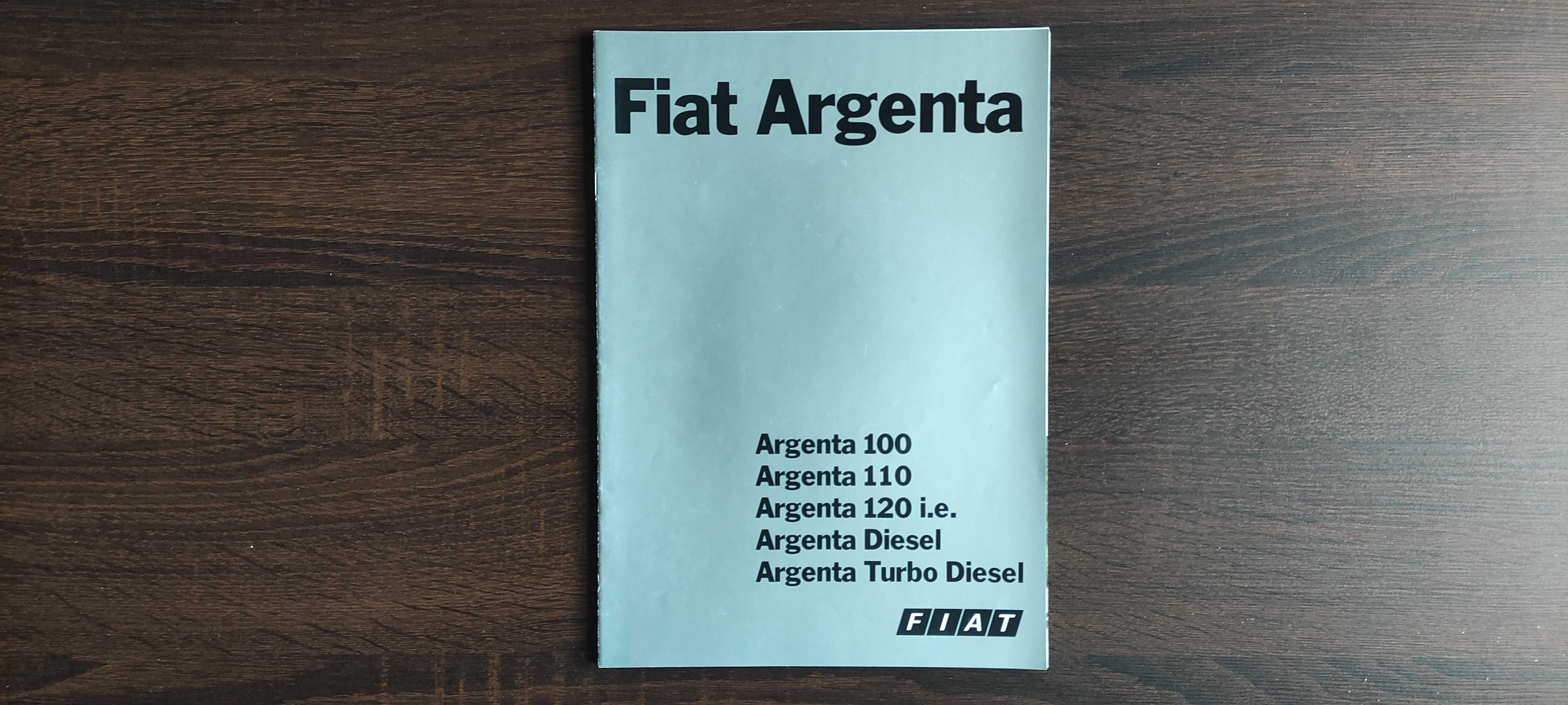 Prospekt Fiat Argenta