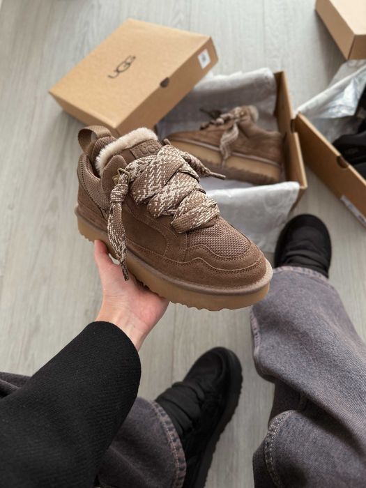 Угги/Угг/Уггі/Угі/UGG Australia Lowmel Sneaker Hickory/Кросівки UGG