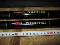 Удочки ,,Mikado - Princess,, лёгкие, длинною 6.30 м. и 7.20 м.