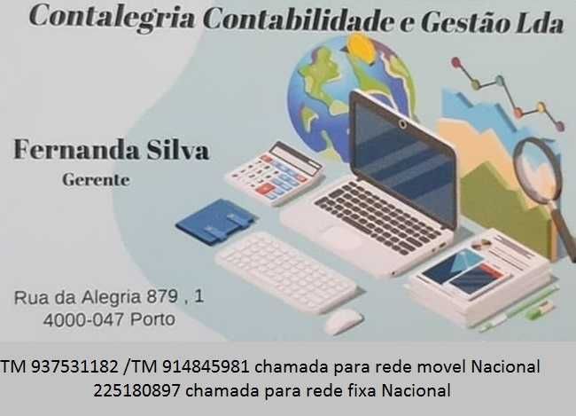 Contabilista   Contalegria L.D.A.     Porto