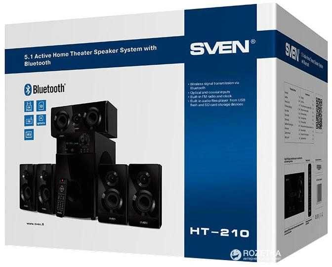 Продам Акустическую систему Sven 5.1 ht 210 ,звук очень классный 125 w