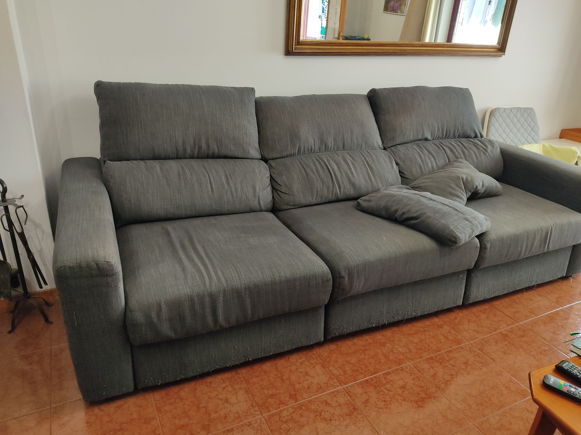 Sofá cama ESKILSTUNA com chaise longue