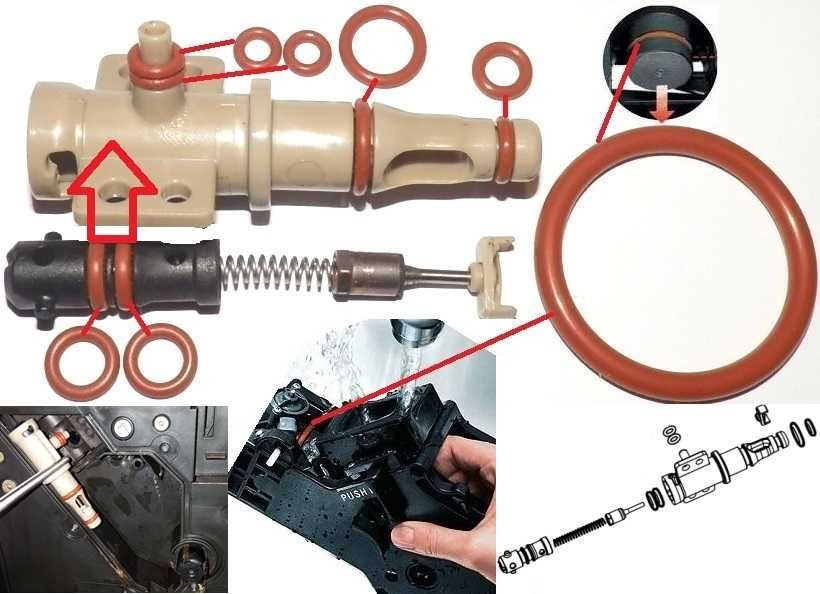 Zestaw uszczelki smar odkamieniac EP Philips Saeco Sup HD SM RI Gaggia