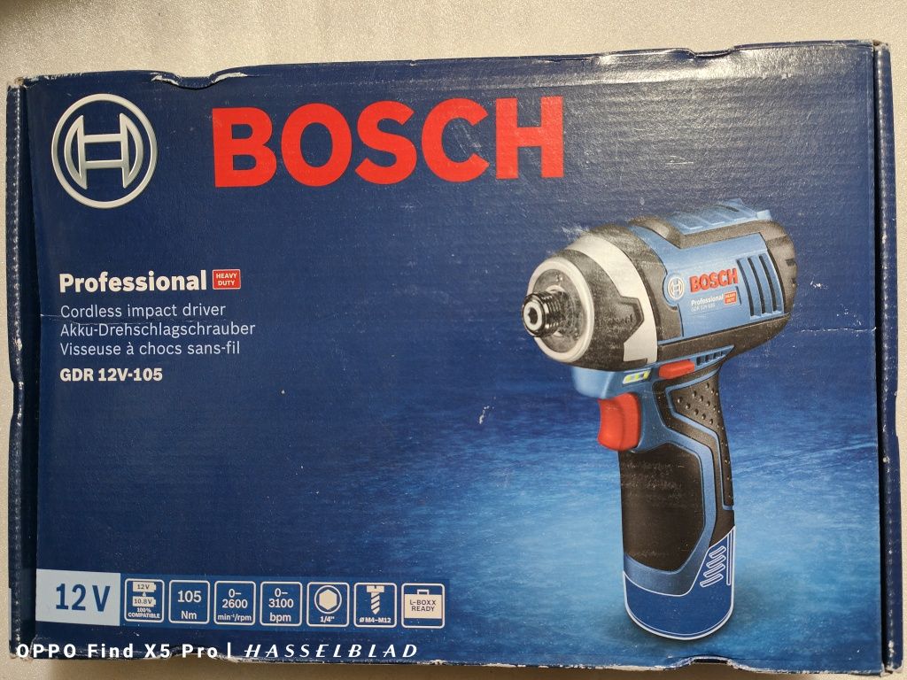Набір безщіткового інструменту Bosch 12 v,18 v