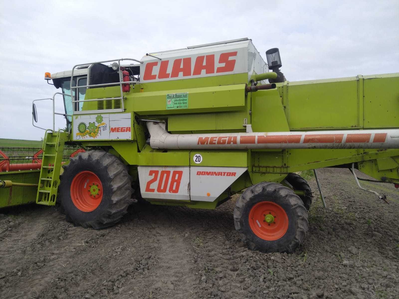 Kombajn Claas Dominator Mega 208