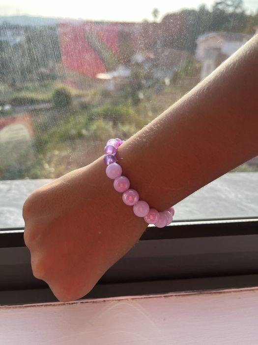 Pulseiras com missanga