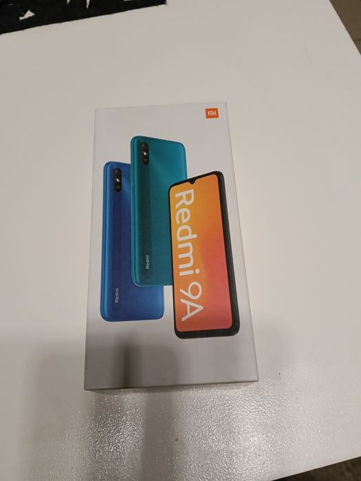 Telefon Redmi Note 9A, wyświetlacz idealny stan