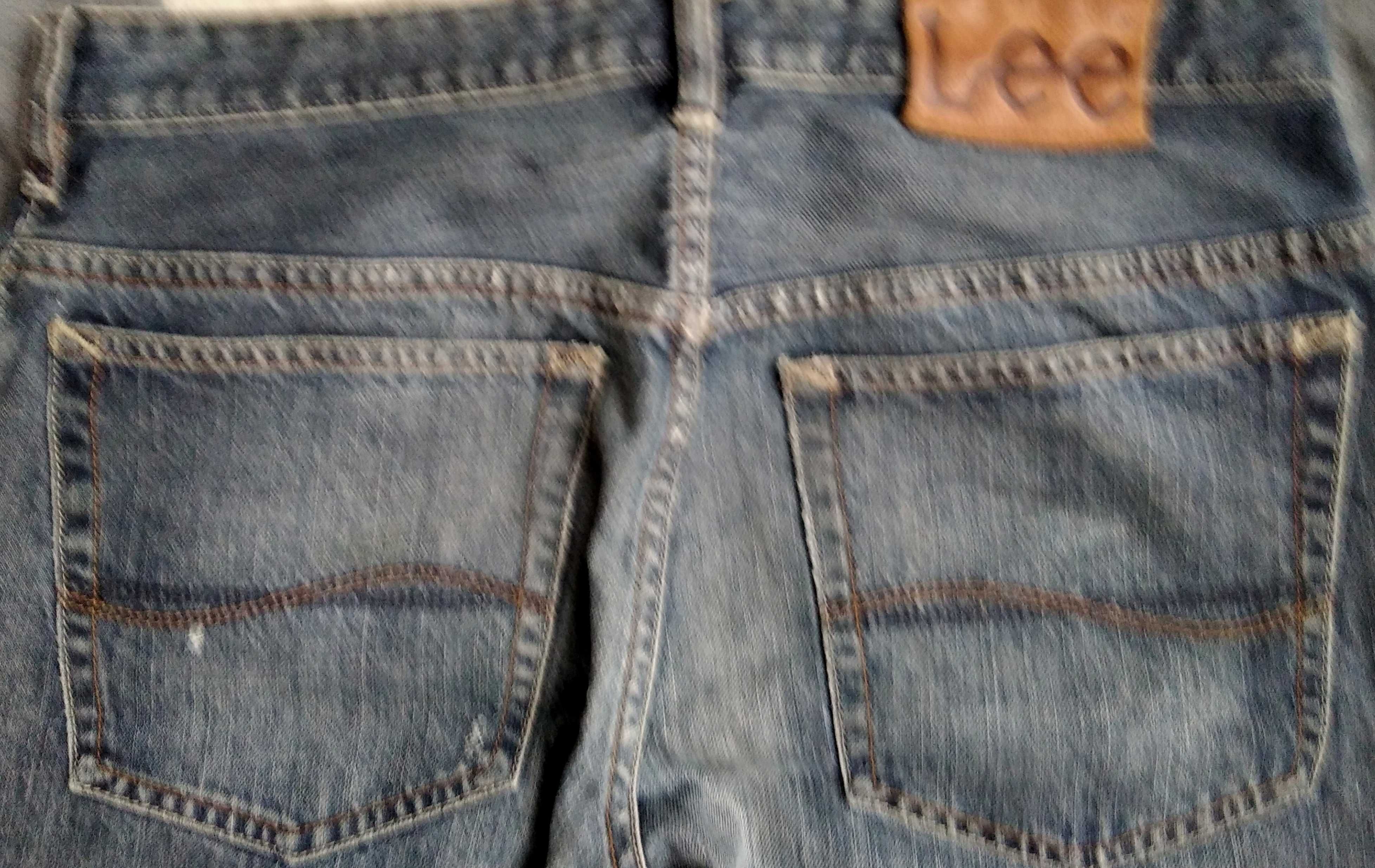 Spodnie męskie jeansy firmy LEE z Usa