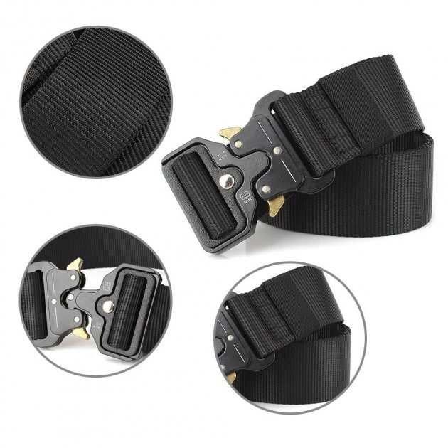 Ремень тактический военный / Ремінь тактичний військовий ПРЯЖКА МЕТАЛ
