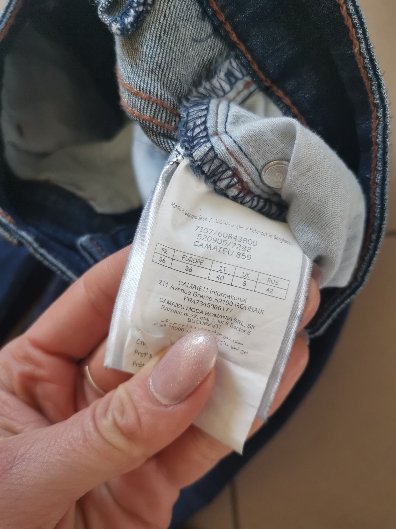 Klasyczne proste jeansy jeansowe prosta Nogawka straight wysoki stan