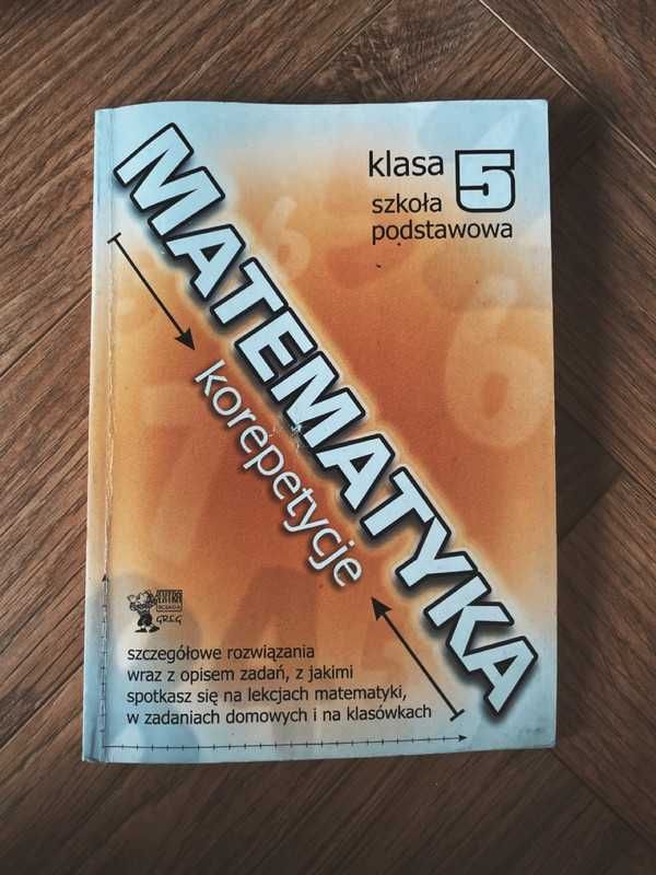 Matematyka - korepetycje. Klasa 5 - szkoła podstawowa