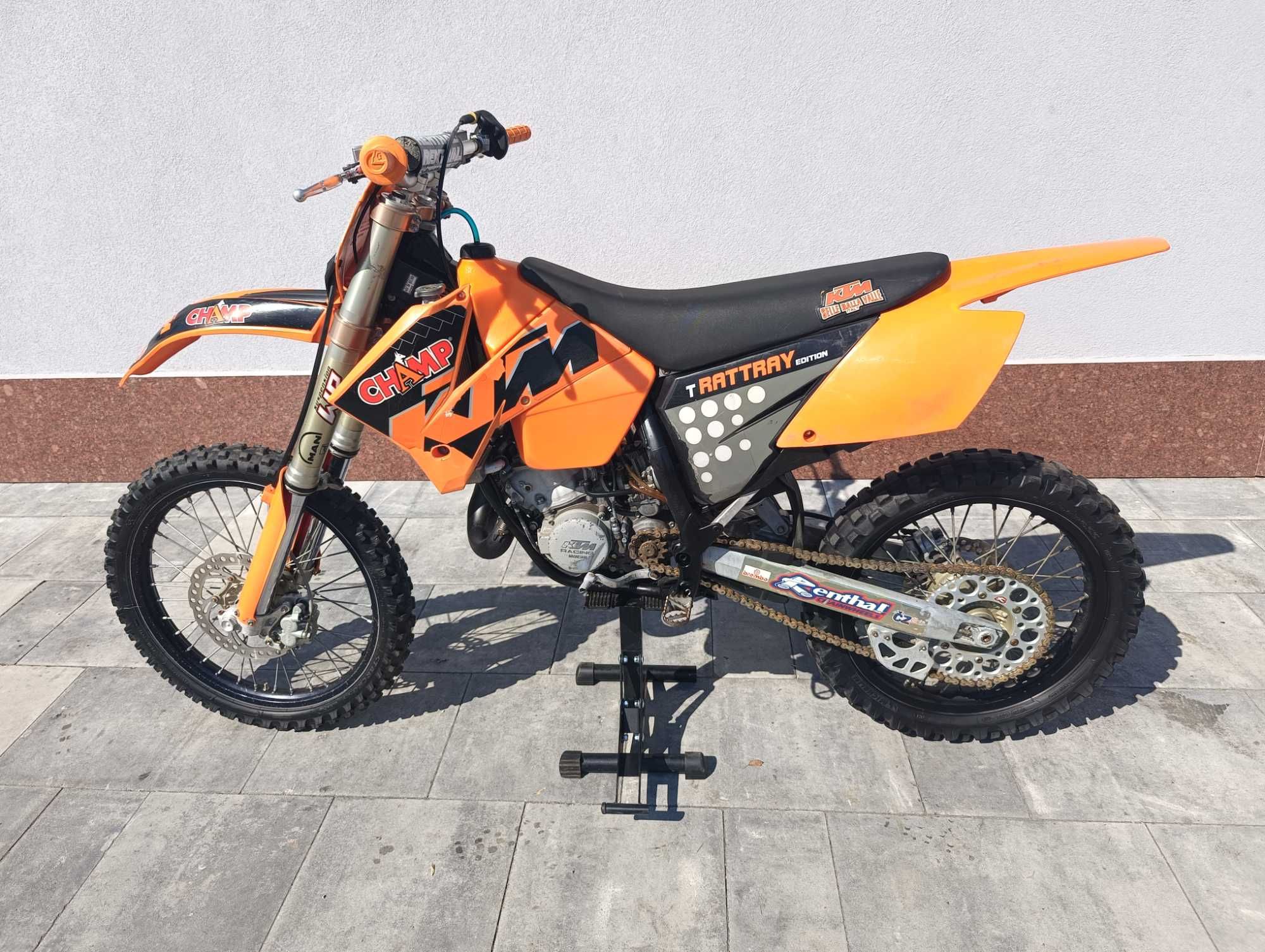 KTM SX 125 RATTRAY EDITION, 2005. transport, raty na oświadczenie