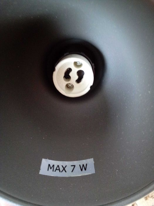 IKEA Hektar lampa sufitowa 3 reflektorowa szara