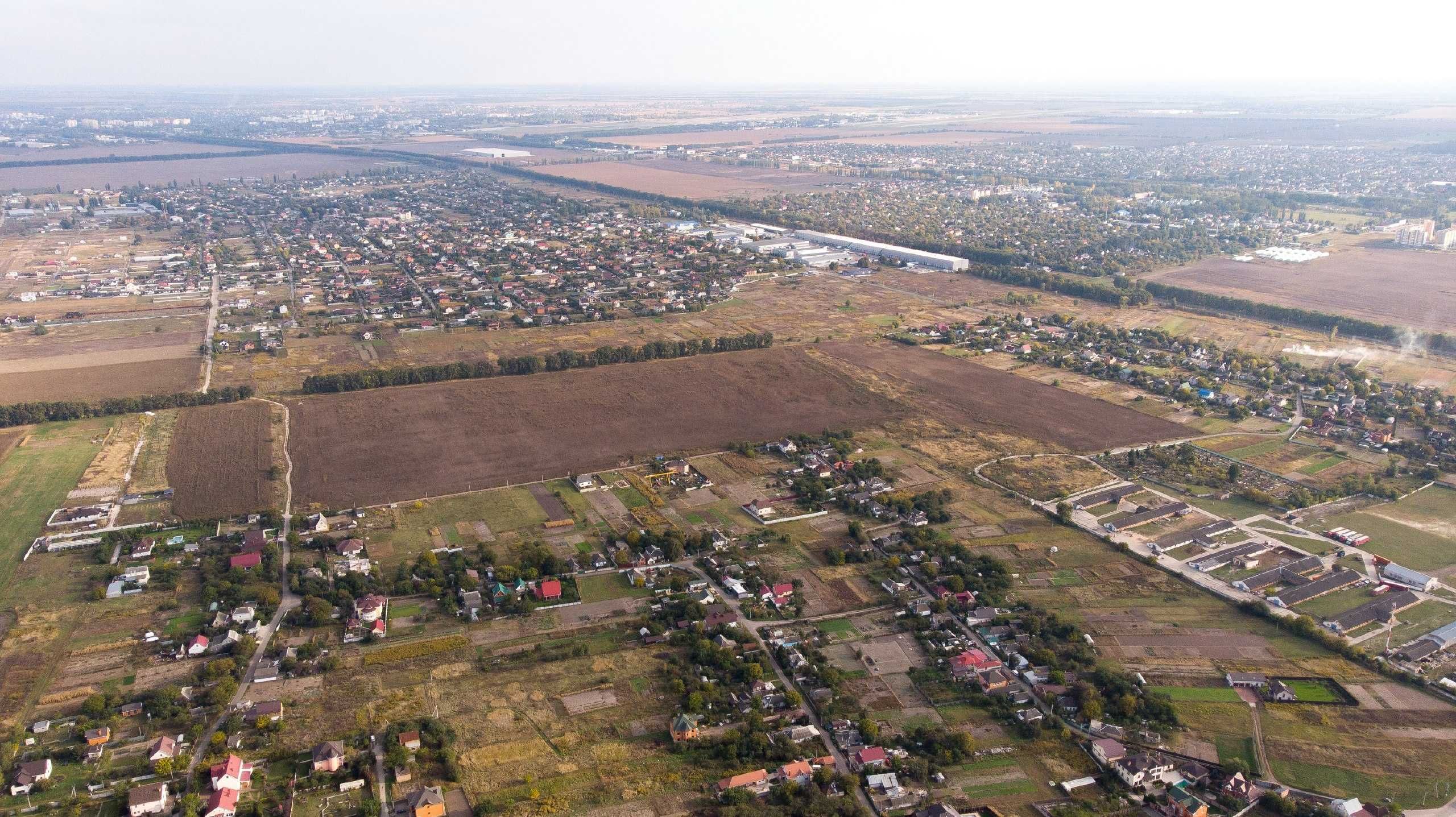 Ділянка, площею від 3 до 20 га під Києвом (12км до М Бориспільська)