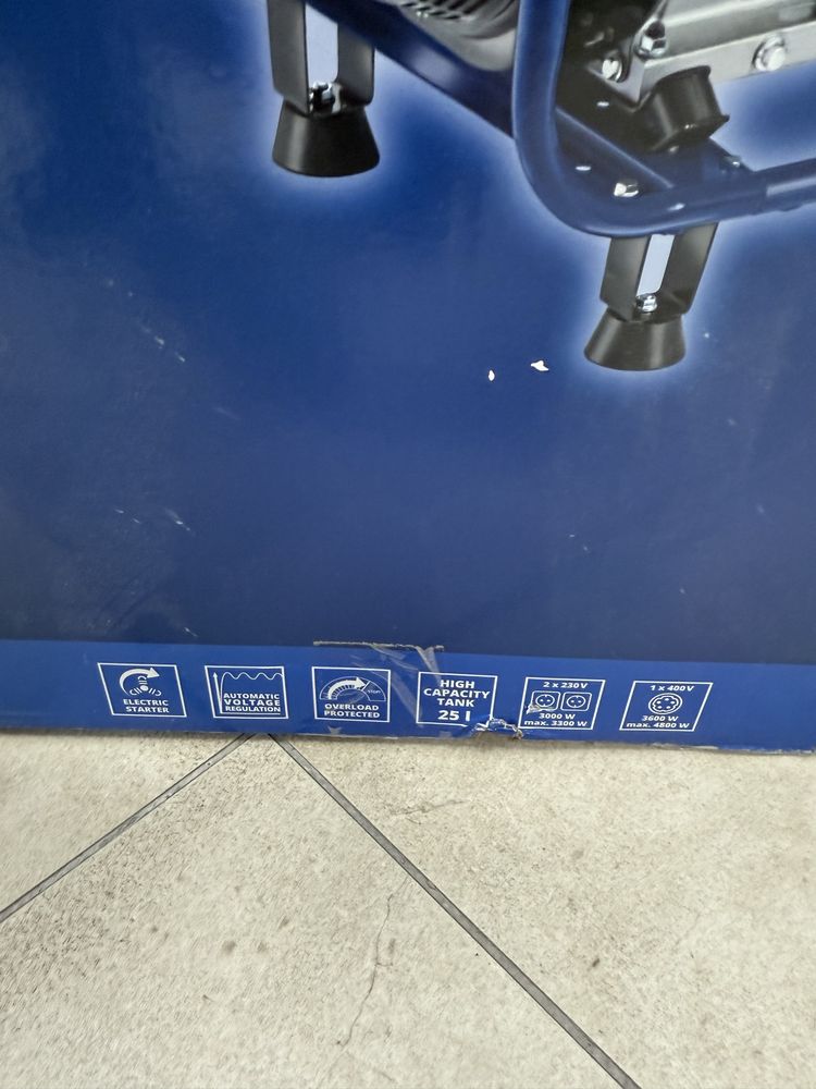 Бензиновий трифазний Генератор Einhell BT-PG 5500 01
