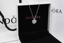 Pandora підвіска Сяюче серце з ореолом з фірмовим пакванням