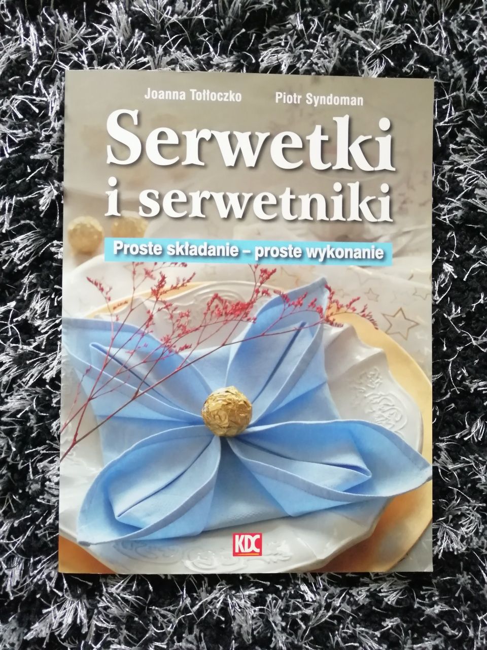 Książka jak składać serwetki i serwetniki