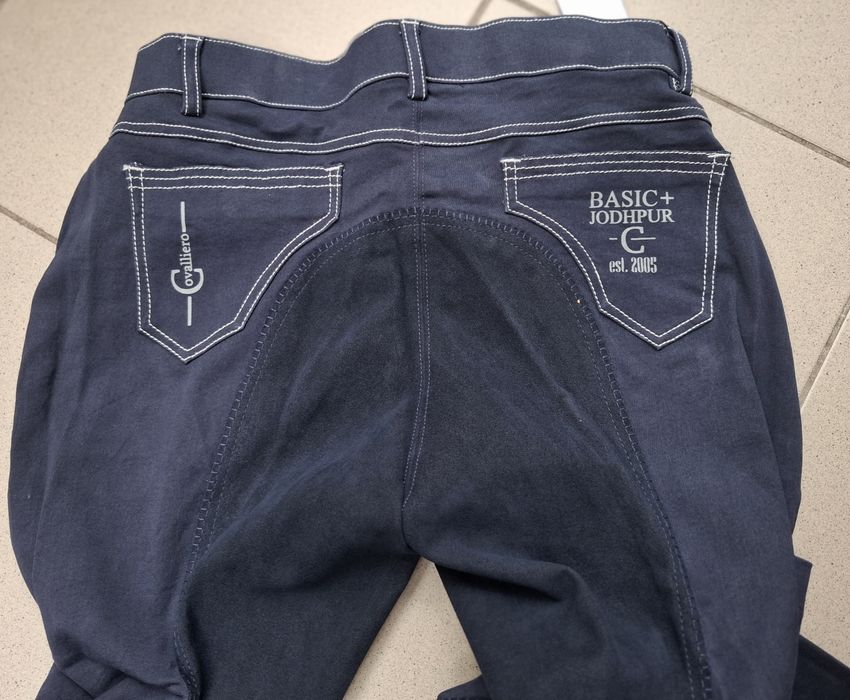 Nowe bryczesy Jodhpur Covalliero 42 granat
