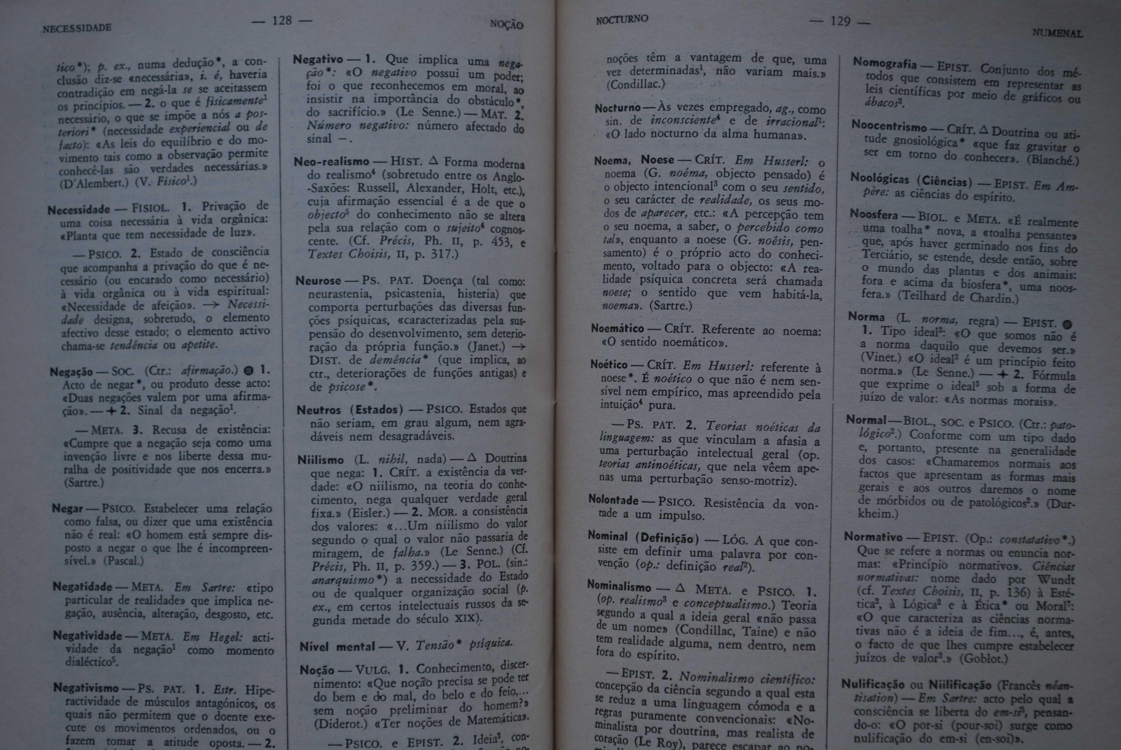 Vocabulário de Filosofia de Armand Cuvillier