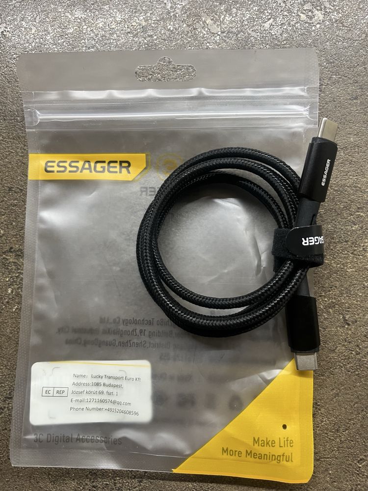 Кабель Type C -Type C 100w Essager