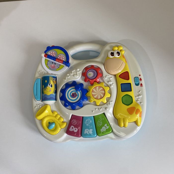 Розвиваючі інтерактивні музичні іграшки 0+ 1+ 2+ 3 роки