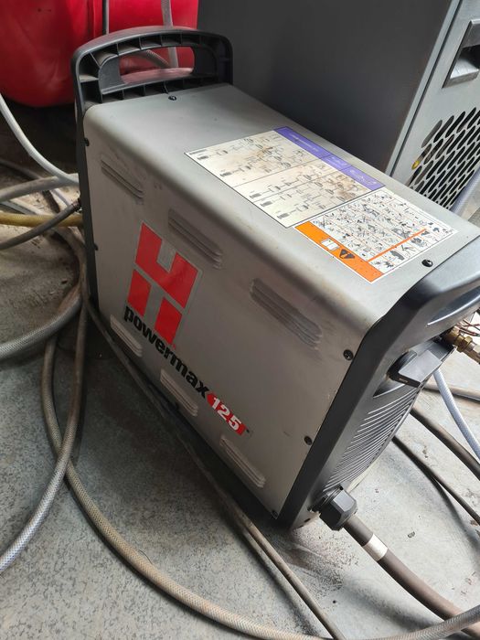 Przecinarka Plazmowa CNC Hypertherm125A do 30mm + palnik tlen Harris