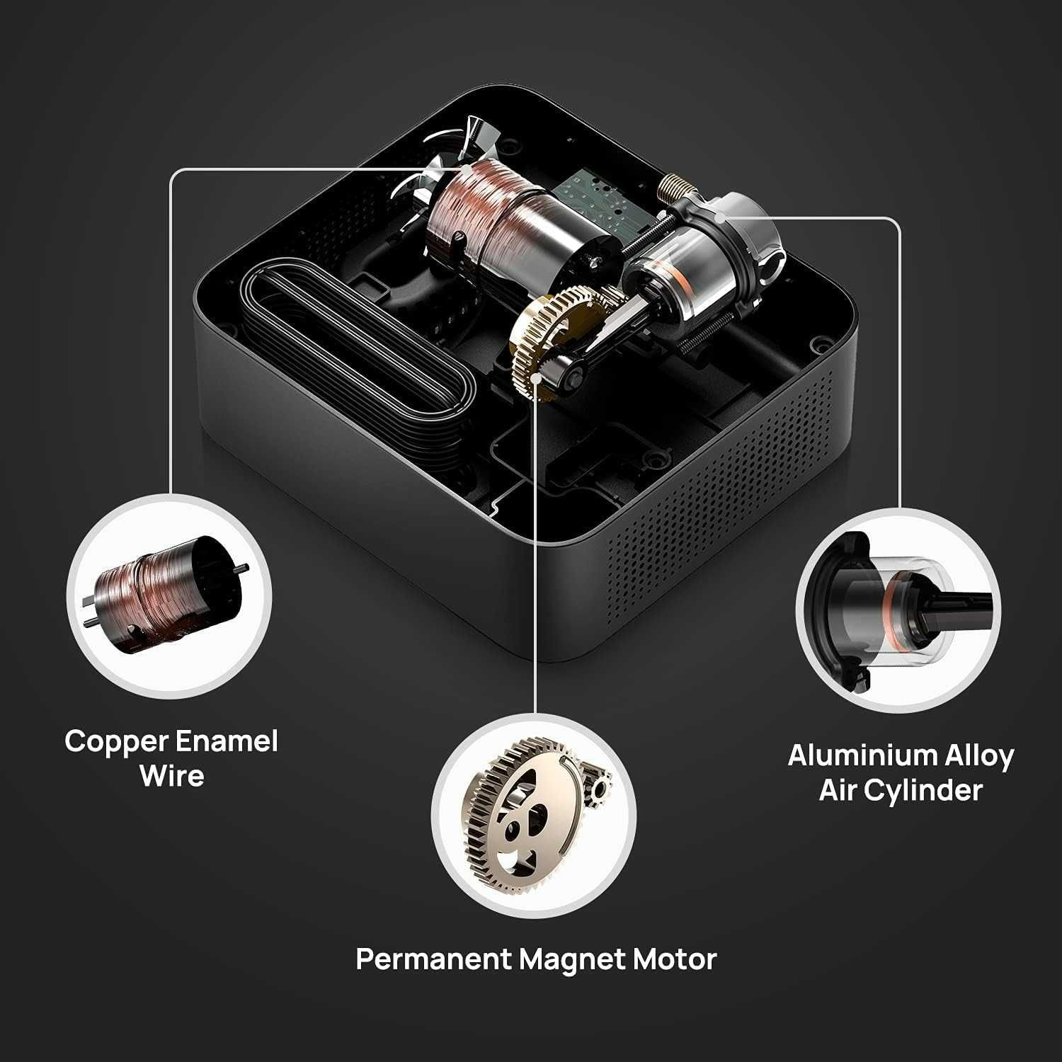 Автомобильный компрессор 70mai Air Compressor Lite (Midrive TP03)