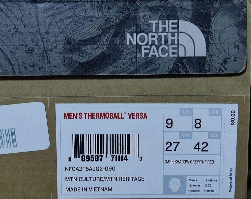 Ботинки The North Face Thermoball Versa 42