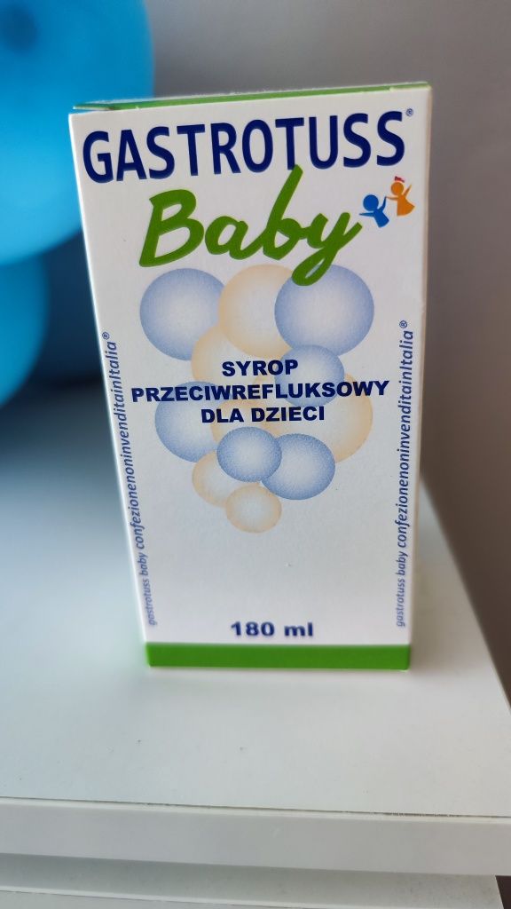 Gastrotuss baby syrop przeciwrefluksowy dla dzieci nowy data ważności