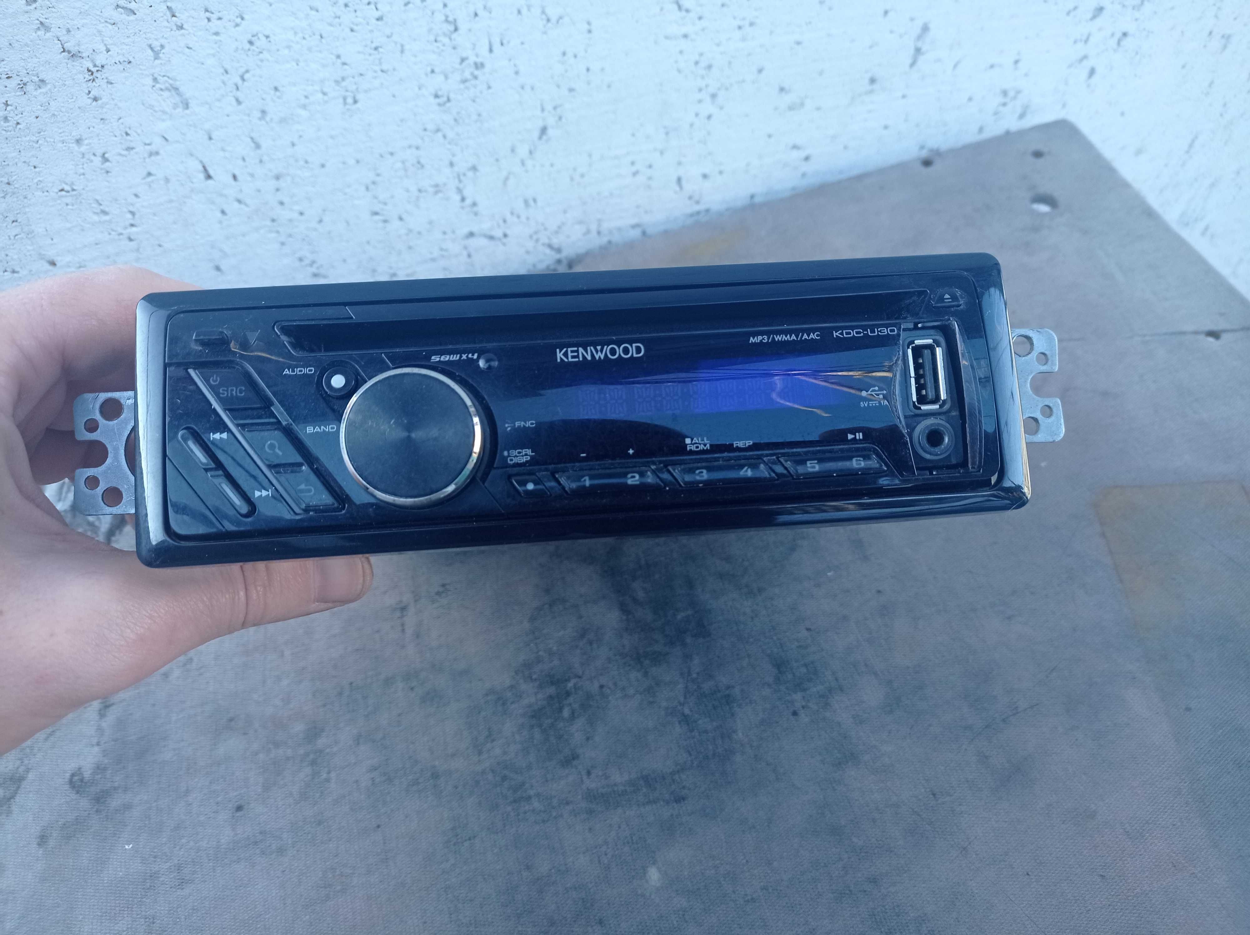 Магнитола мощная usb Aux Kenwood KDC u30 Indonesia