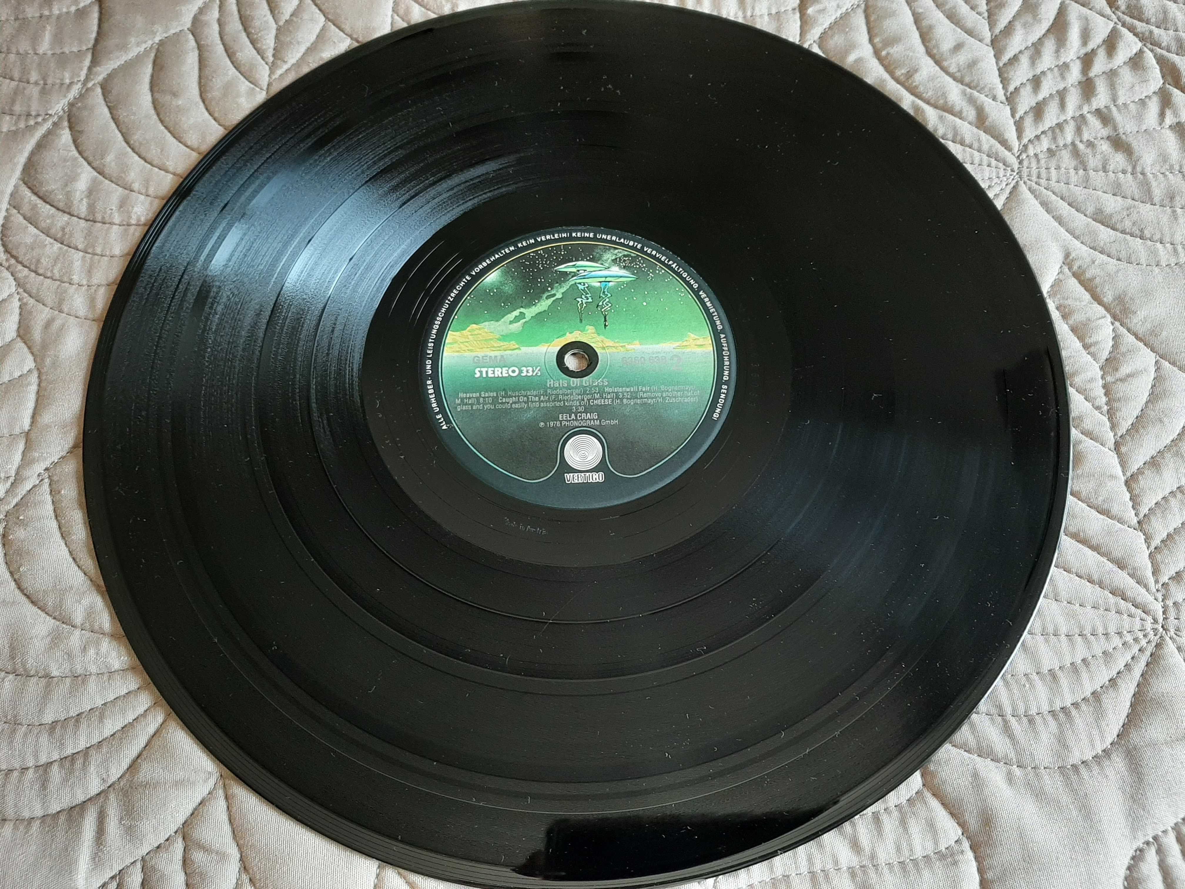 Eela Craig - Hats Of Glass - Austria - Vinil LP