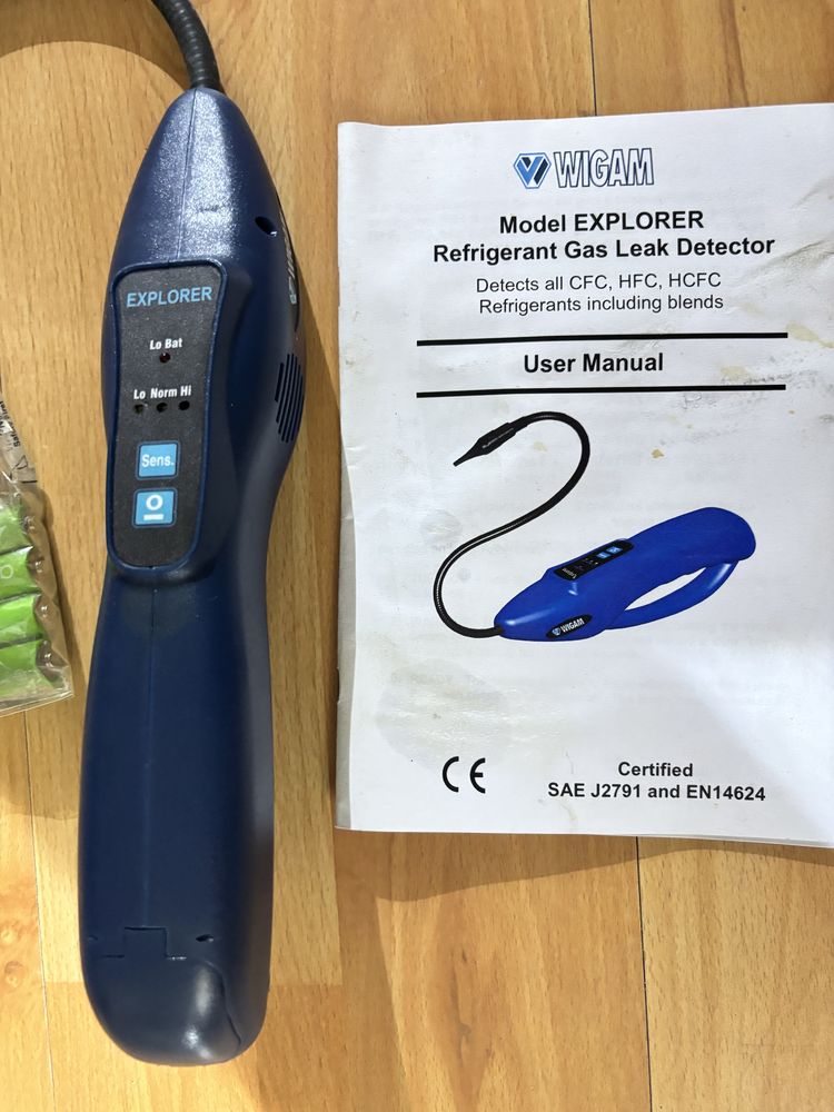 WIGAM Explorer Detektor do wykrywania wycieków gazu